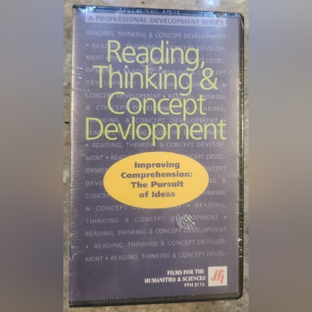 Reading, Thinking & Concept Development Improving Comprehension VHS